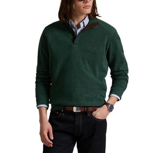 Polo Ralph Lauren Men's Luxury Jersey Quarter-Zip Pullover Top