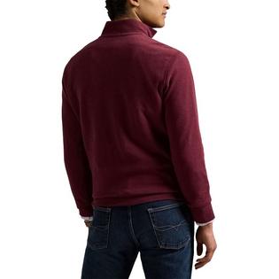 Polo Ralph Lauren Men's Luxury Jersey Quarter-Zip Pullover Top