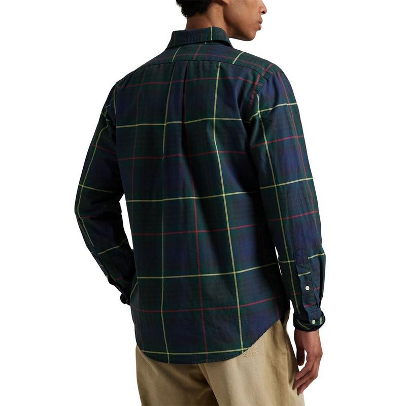 Polo Ralph Lauren Chemise Oxford &agrave; carreaux et coupe classique pour hommes