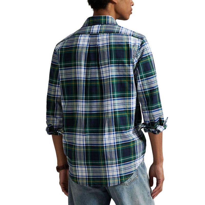 Polo Ralph Lauren Chemise Oxford &agrave; carreaux et coupe classique pour hommes