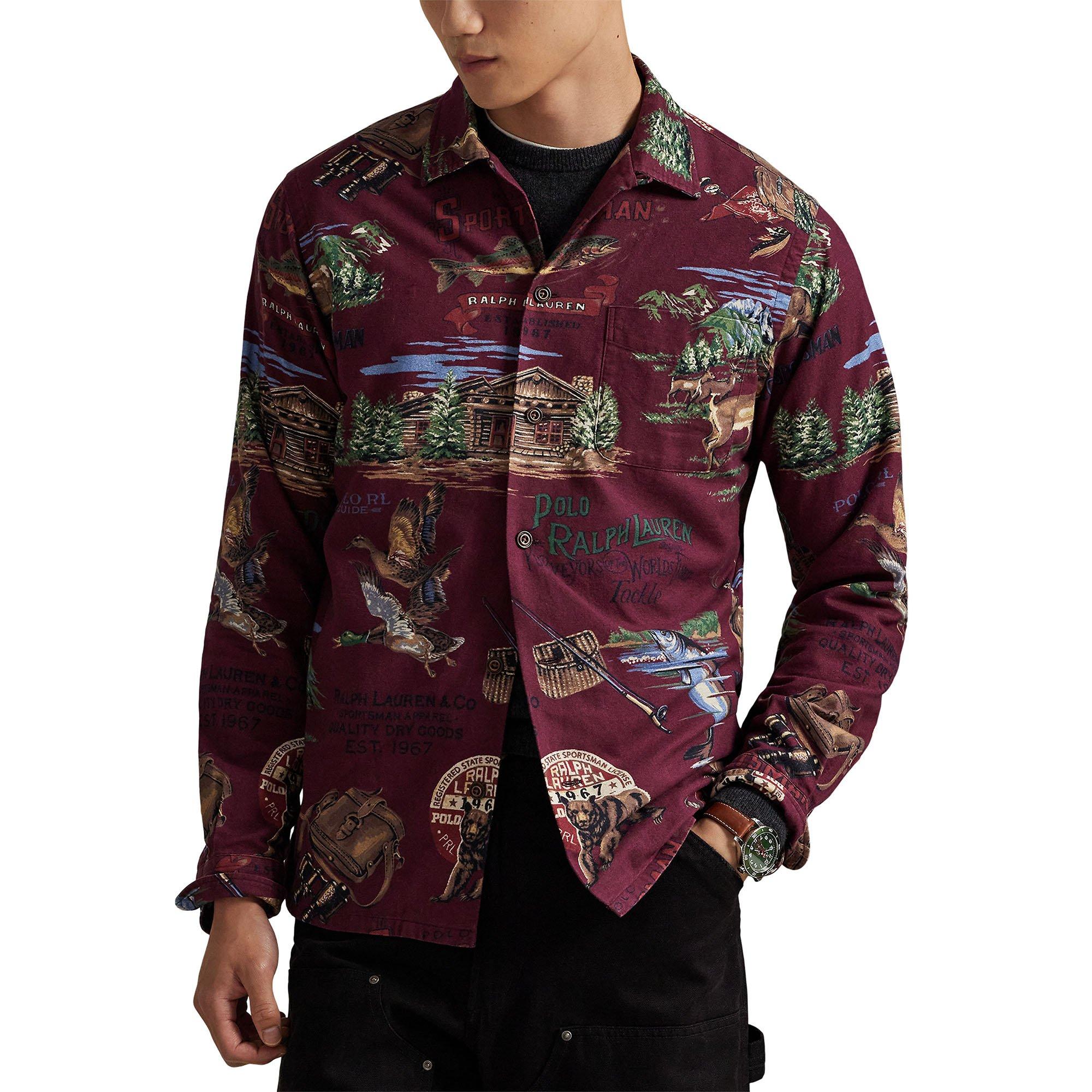 Men's Classic Fit Polo Sportsman Camp Shirt | Polo Ralph Lauren