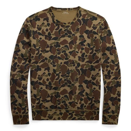 Men's Camo Double-Knit Sweatshirt | Polo Ralph Lauren | Sporting