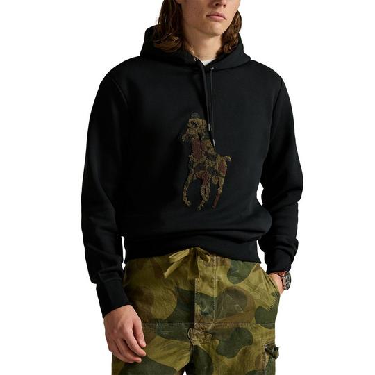 Men's Camo Big Pony Double-Knit Hoodie | Polo Ralph Lauren