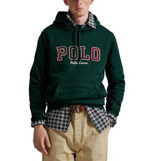 Polo Ralph Lauren Chandail &agrave; capuchon The RL Fleece logo &agrave; carreaux pour hommes