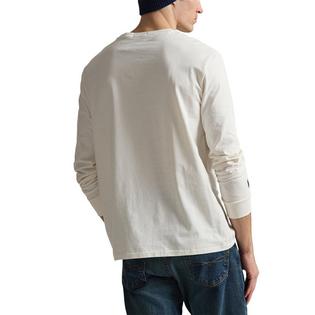 Polo Ralph Lauren Haut en jersey avec logo &agrave; motif carreaux &agrave; coupe classique pour hommes