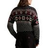Chandail flocon de neige en coton-cachemire pour hommes