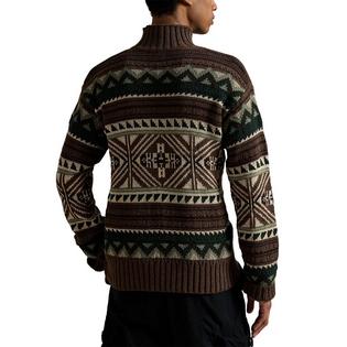 Polo Ralph Lauren Men's Geometric Cotton-Blend Sweater