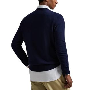 Polo Ralph Lauren Men's Dog-Intarsia Cashmere Sweater