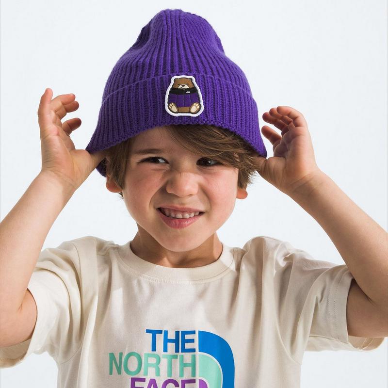 The North Face Tuque &agrave; revers TNF Logo Box pour enfants [5-10+]