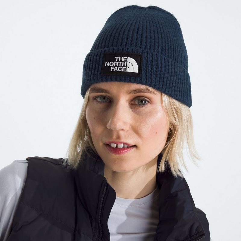 The North Face Tuque &agrave; revers TNF Logo Box unisexe