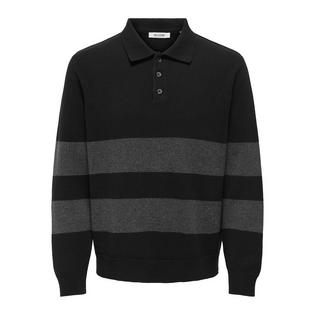 Only & Sons Men's Hope Knit Polo Sweater