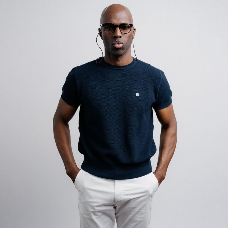 Champlain T-shirt en tricot pour hommes