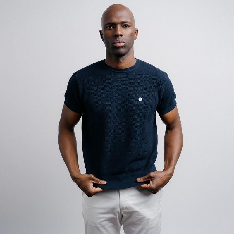 Champlain T-shirt en tricot pour hommes