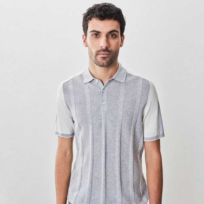 Robert Barakett Chandail polo &agrave; manches courtes Grady pour hommes
