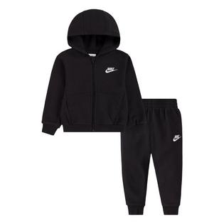 Nike Kids' [2-4] Club Fleece Full-Zip Hoodie + Jogger Two-Piece Set