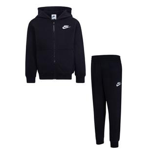 Nike Kids' [4-7] Club Fleece Full-Zip Hoodie + Jogger Two-Piece Set