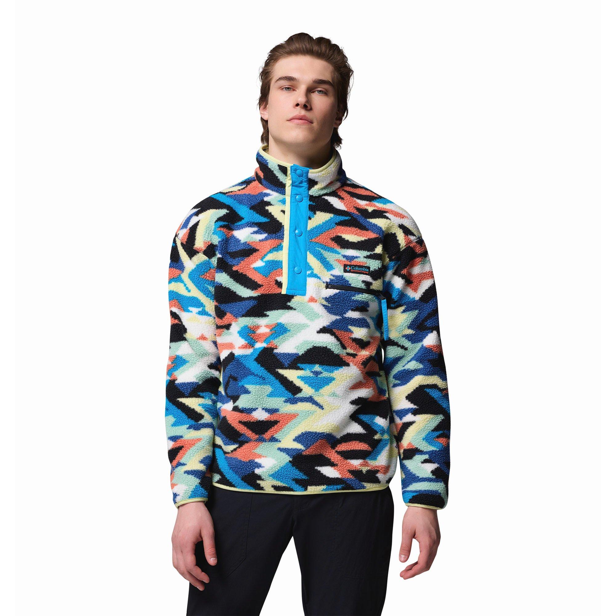 Men's Helvetia II Printed Half-Snap Fleece Top | Columbia