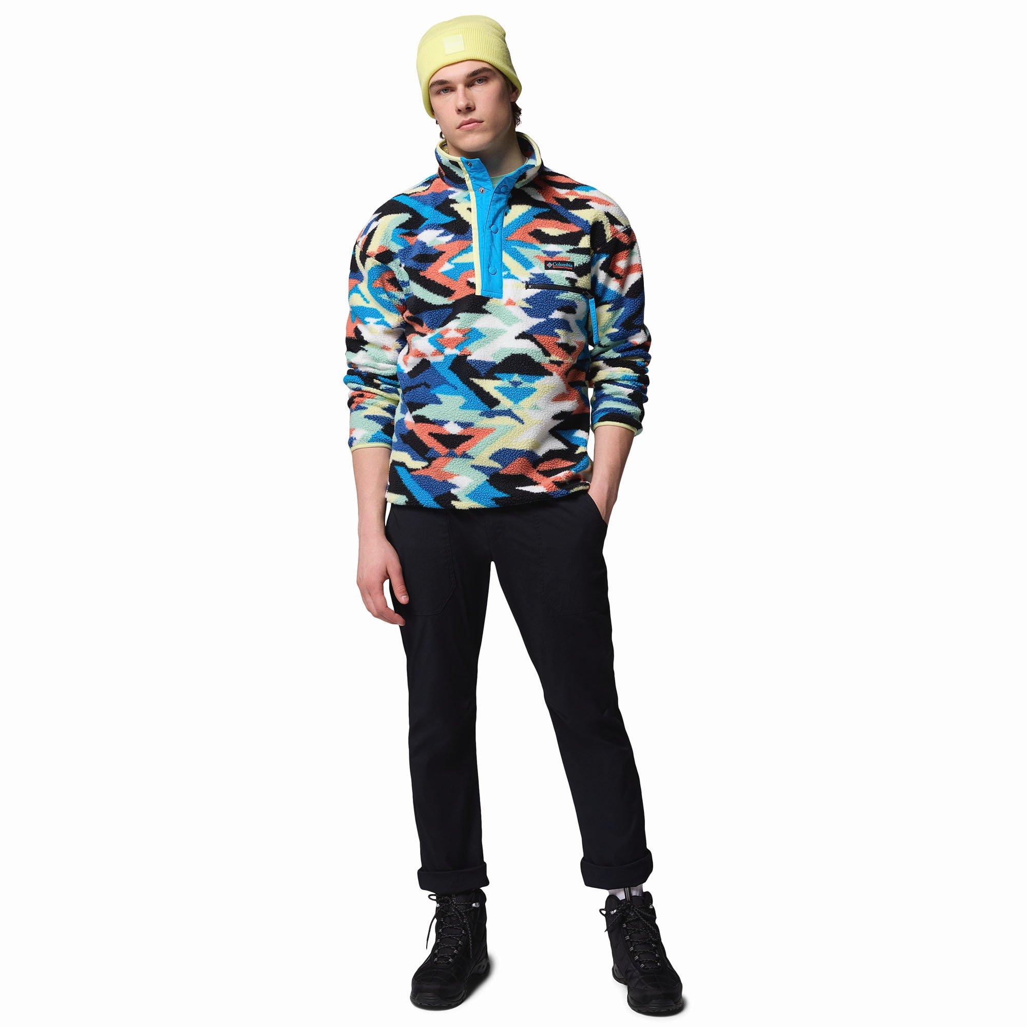 Men's Helvetia II Printed Half-Snap Fleece Top | Columbia