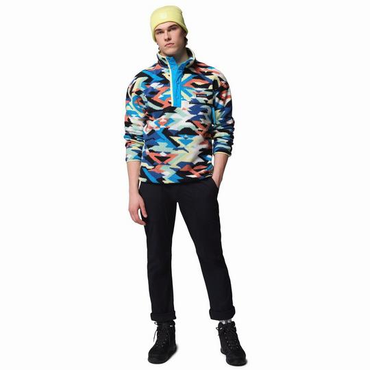 Men's Helvetia II Printed Half-Snap Fleece Top | Columbia