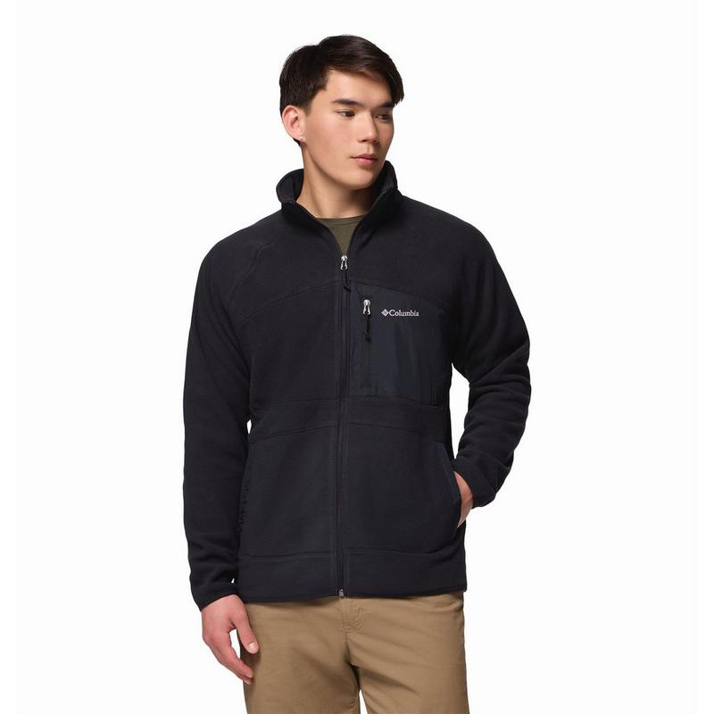 Columbia Veste en molleton &agrave; glissi&egrave;re compl&egrave;te Fast Trek Overlay pour hommes