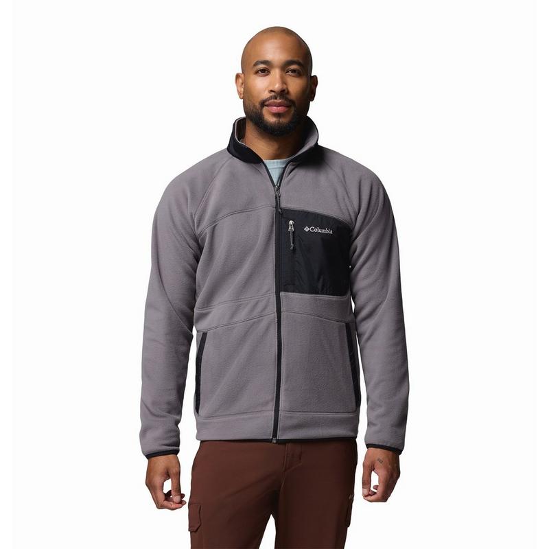 Columbia Veste en molleton &agrave; glissi&egrave;re compl&egrave;te Fast Trek Overlay pour hommes