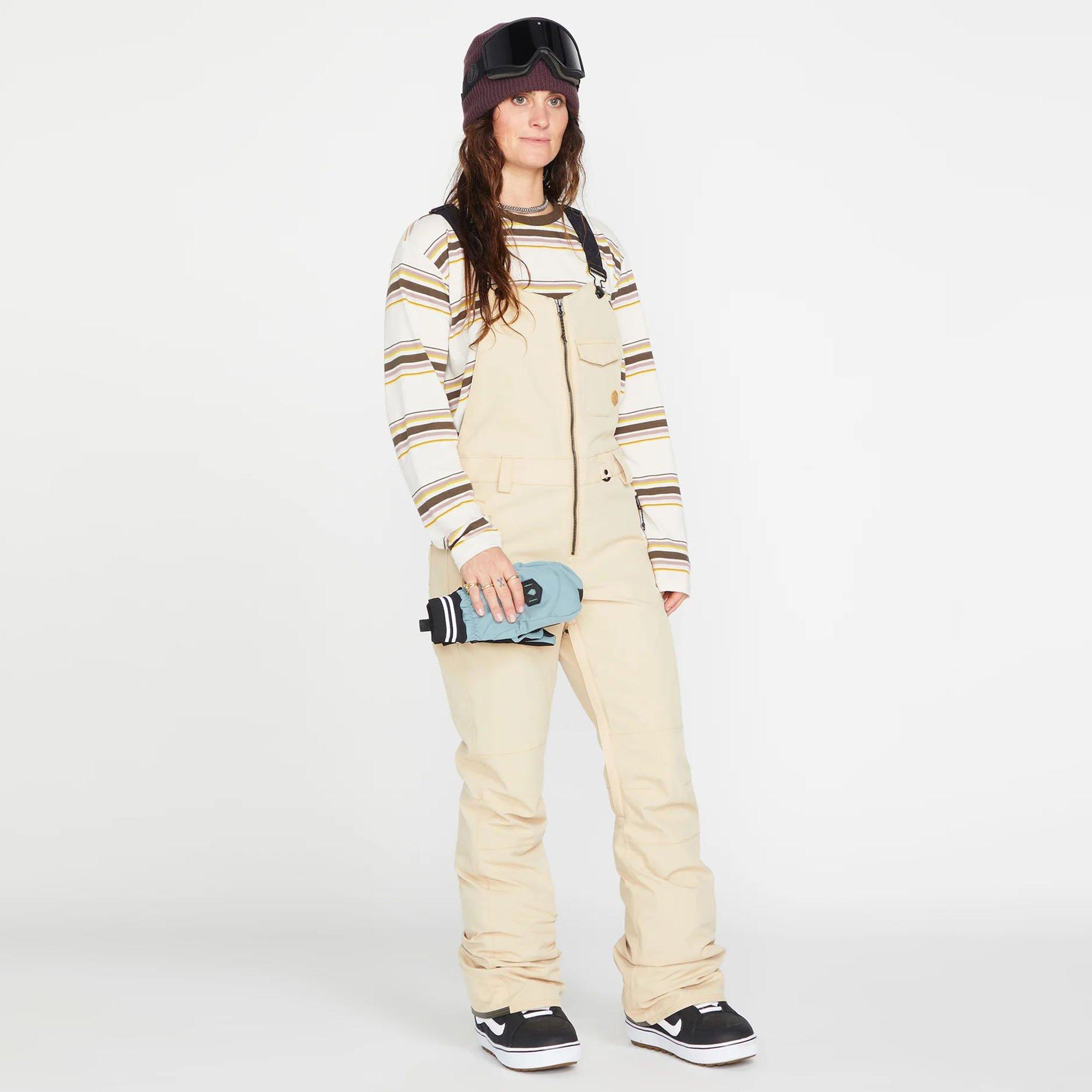 VOLCOM SWIFT BIB OVERALL SAND ベージュ OUTLET】VOLCOM Mens Rain Gore-Tex Bib Overalls - Chestnut Brown