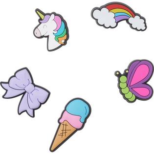 Crocs Breloques Young Girl Cartoons Jibbitz (paquet de 5)