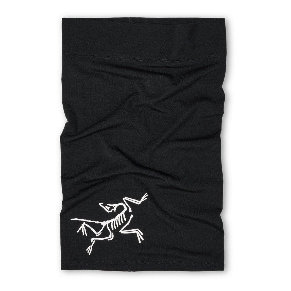 Arc'teryx | Unisex Satoro Merino Neck Gaiter, Black/Arctic Silk