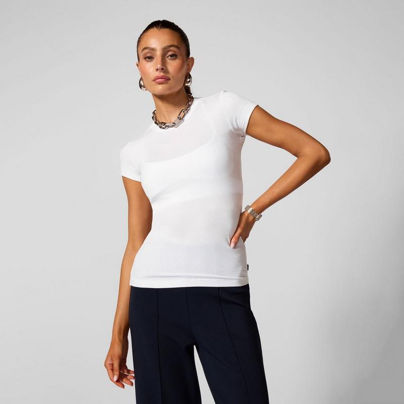 MPG Women's Baby Ribbed T-Shirt