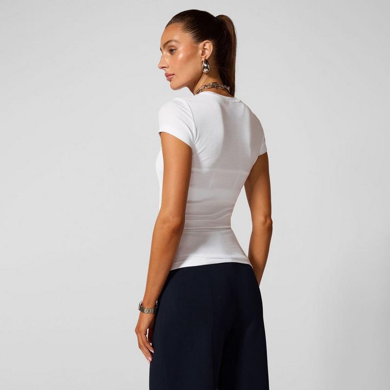 MPG Women's Baby Ribbed T-Shirt