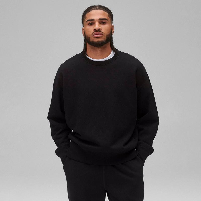 Reigning Champ Chandail d&eacute;contract&eacute; en molleton mi-&eacute;pais pour hommes