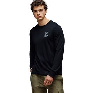 Psycho Bunny Haut &agrave; manches longues &agrave; graphisme Rowen pour hommes