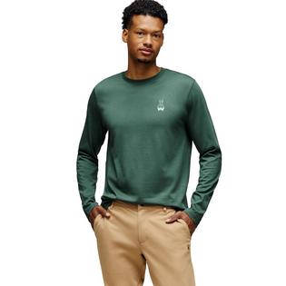 Psycho Bunny Men's Johnny Back Graphic Long Sleeve T-Shirt