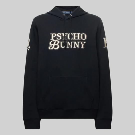 Men's Janvi Embroidered Patch Hoodie | Psycho Bunny | Sporting