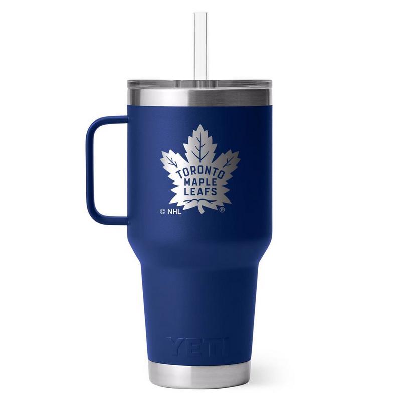 YETI Tasse Rambler avec couvercle &agrave; paille Toronto Maple Leafs (36 oz)