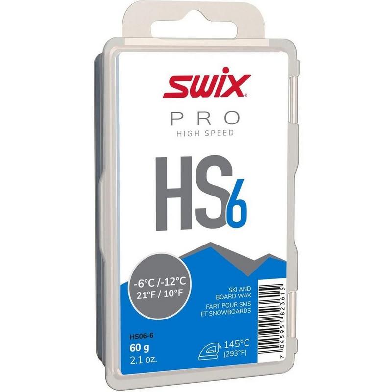 Swix HS6 Blue Glide Wax (60g)