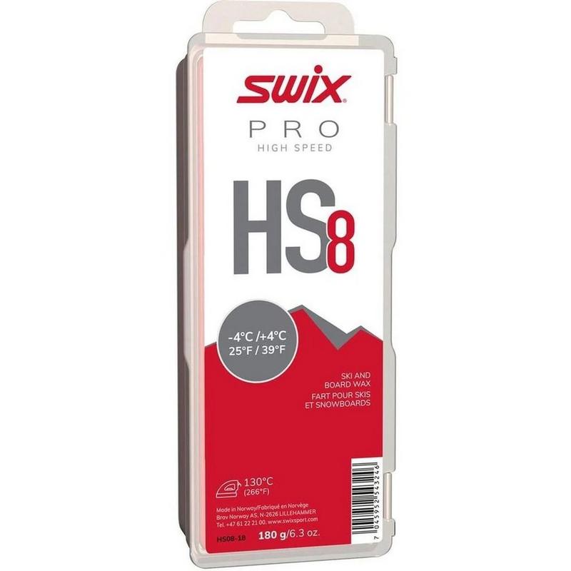 Swix HS8 Red Glide Wax (60g)