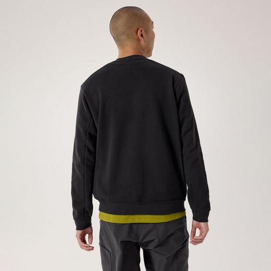 Men's Emblem Fleece Crew Neck Pullover Sweatshirt | Arc'teryx