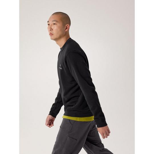 Men's Emblem Fleece Crew Neck Pullover Sweatshirt | Arc'teryx