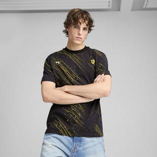 Puma Men's Scuderia Ferrari Race Color Splash AOP T-Shirt