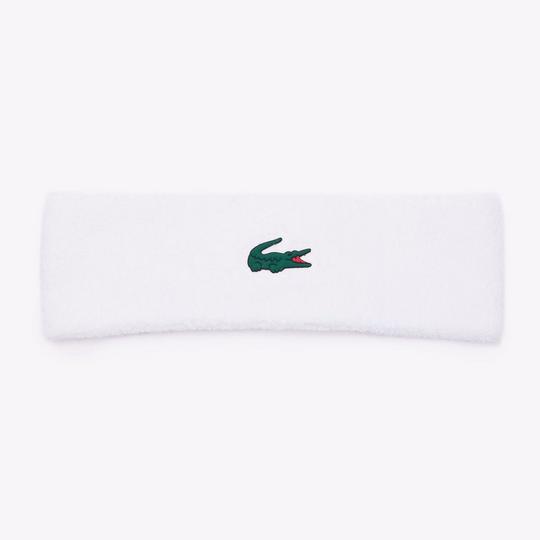 Lacoste Bandeau de tennis en jersey unisexe
