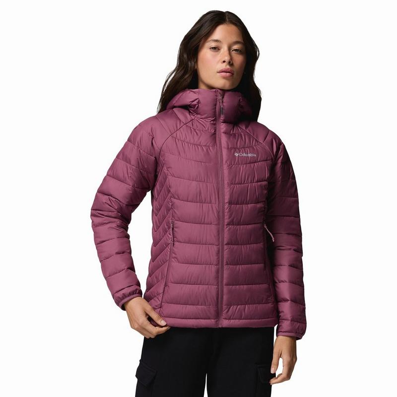 Columbia Manteau &agrave; capuchon Powder Lite II pour femmes