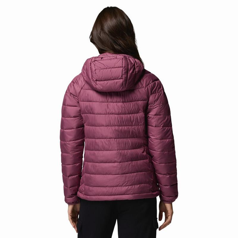 Columbia Manteau &agrave; capuchon Powder Lite II pour femmes