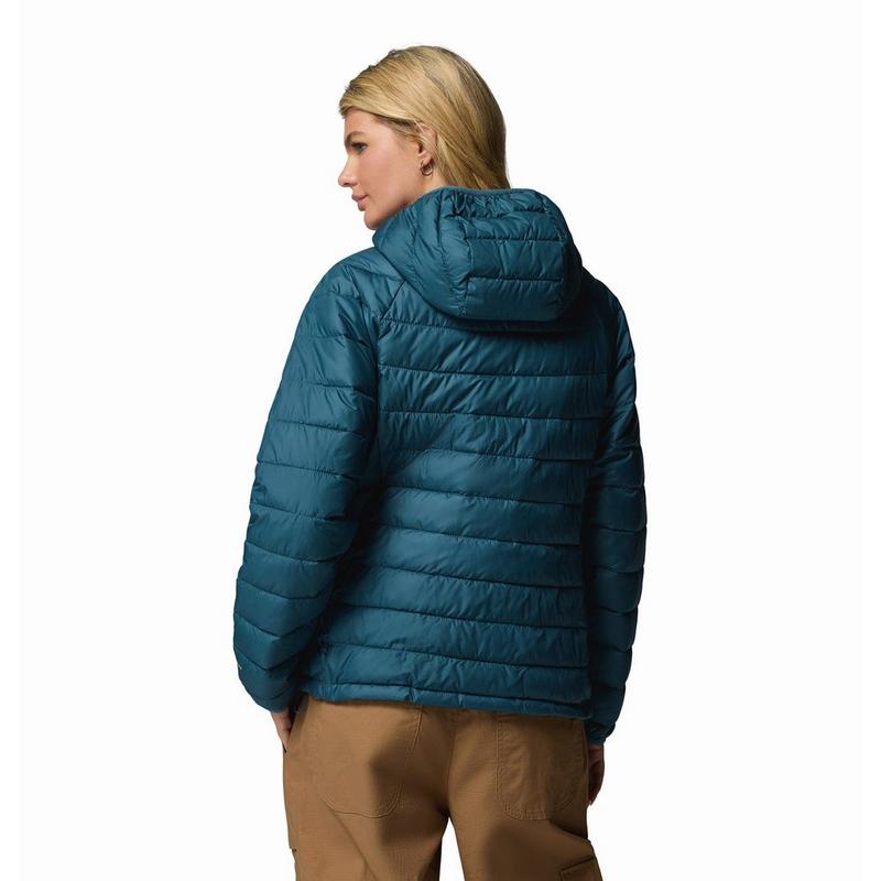 Columbia Manteau &agrave; capuchon Powder Lite II pour femmes