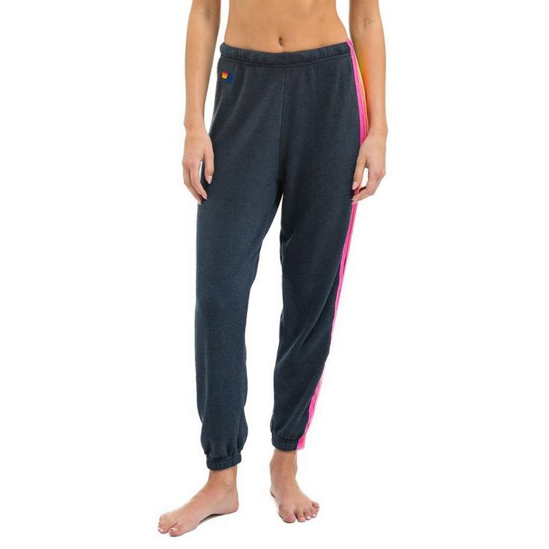 Aviator Nation Pantalon de jogging &agrave; 5 bandes pour femmes