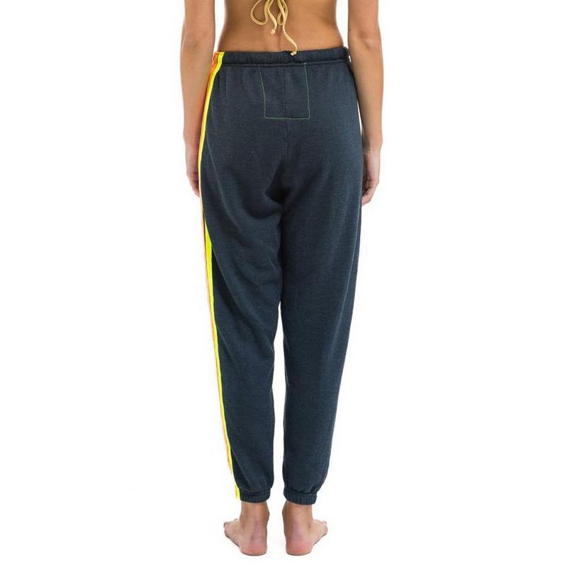 Aviator Nation Pantalon de jogging &agrave; 5 bandes pour femmes