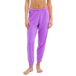 Aviator Nation Pantalon de jogging &agrave; 5 bandes pour femmes