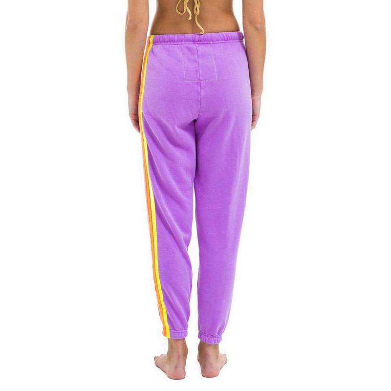 Aviator Nation Pantalon de jogging &agrave; 5 bandes pour femmes