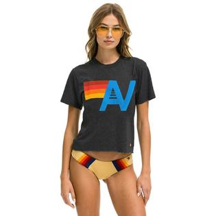 Aviator Nation Women's Logo Boyfriend T-Shirt