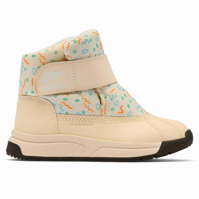 Sorel Bottes mi-hautes imperm&eacute;ables Whitney III avec sangle pour enfants [8-13]